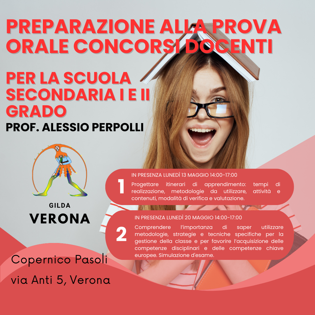 Preparazione alla prova orale del concorso docenti