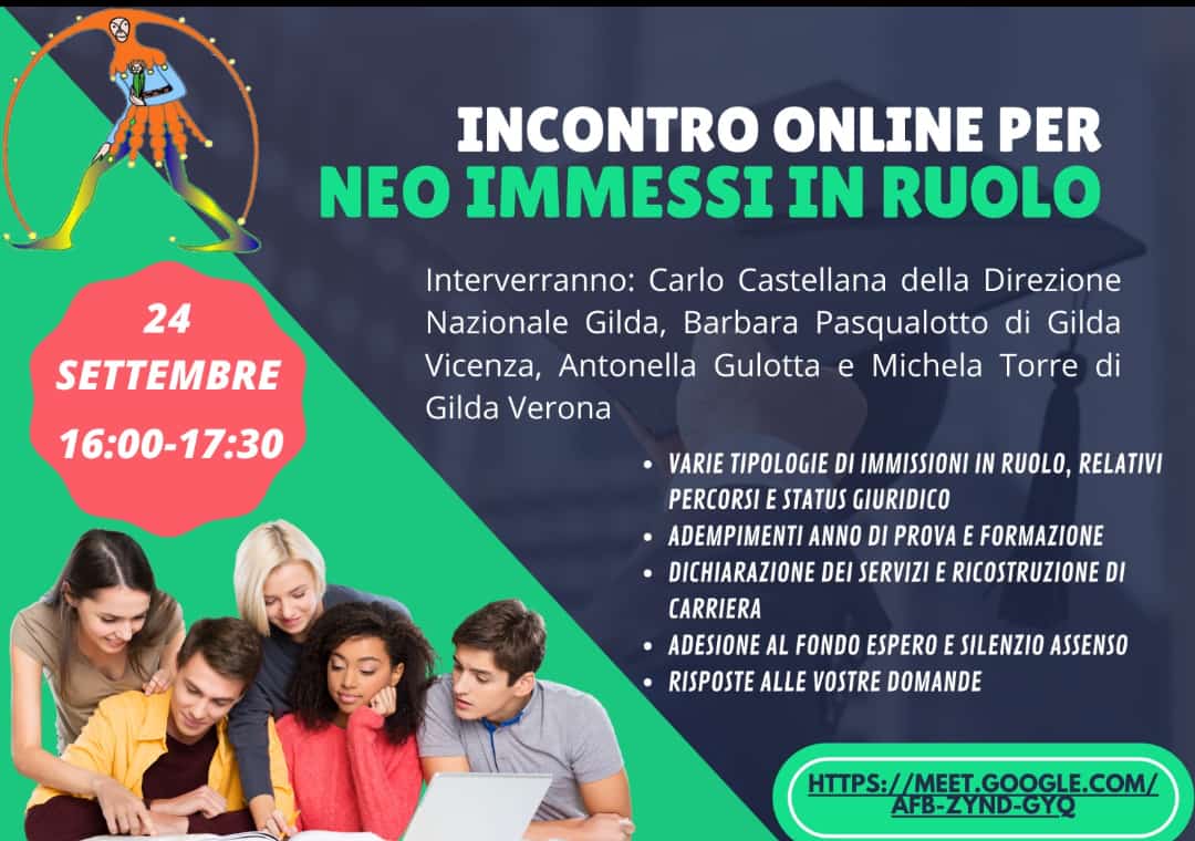 Protetto: Video dell’incontro con i neo-immessi del 24 settembre